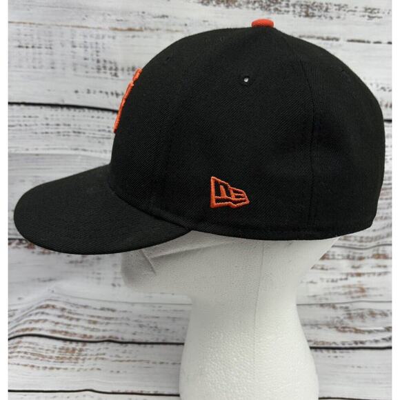 San Francisco Giants MLB Fitted New Era 59Fifty Baseball Hat Black Size 7 1/8 - Picture 2 of 10